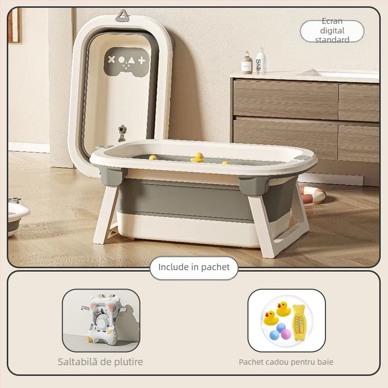 Mobiko cadă de baie din PVC, pliabilă, pentru copii