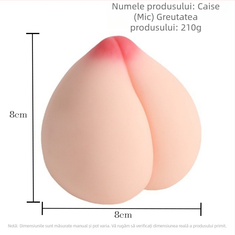 Cupa de masturbare pentru bărbați, Peach Milk Flying Cup; Material: TPE, Control: manual, Lubrifiant: Fără, Brand: Drunk Cat