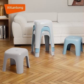 Taburet plastic pentru uz casnic – Modelul 2124, Brand Jubilee Dragon, Material PP, Design simplu și modern