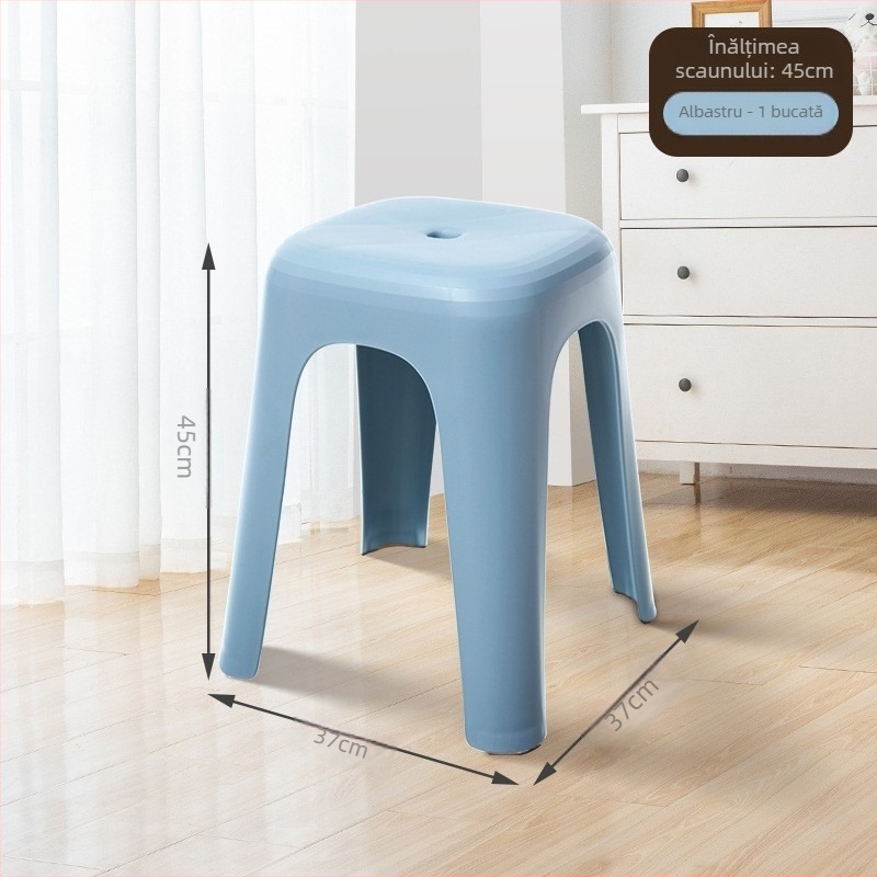 Taburet plastic pentru uz casnic – Modelul 2124, Brand Jubilee Dragon, Material PP, Design simplu și modern