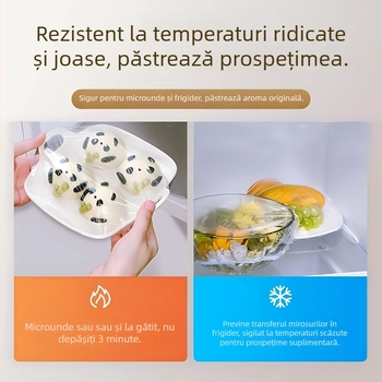 Geantă de conservare a alimentelor, plastic, 1 bucată, protecție împotriva prafului, durată de viață 1600 de zile