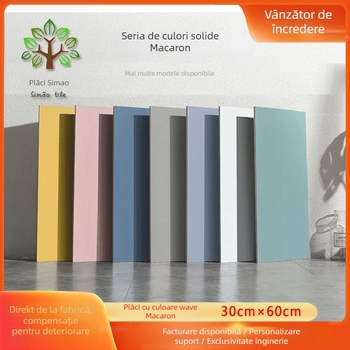 Faianță glazurată pentru pereți – finisaj mat, rezistentă la apă, rezistență la compresiune 4851, absorbție de apă 0,5, densitate 3520
