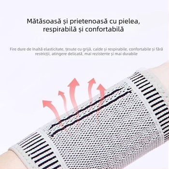 Protector de încheietură - Unisex, Lycra, pentru badminton, tenis de masă și tenis, protecție a încheieturii (Material: Lycra; Sporturi aplicabile: Badminton, Tenis de masă, Tenis; Zonă de protecție: încheietură)