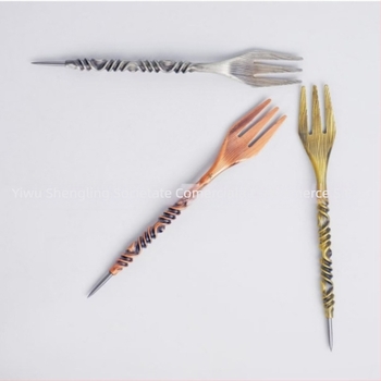 Set metalic furculițe narghilea Sheng Ling – origine Zhejiang, ambalaj 100 bucăți, fără logo