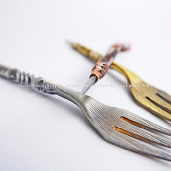 Set metalic furculițe narghilea Sheng Ling – origine Zhejiang, ambalaj 100 bucăți, fără logo