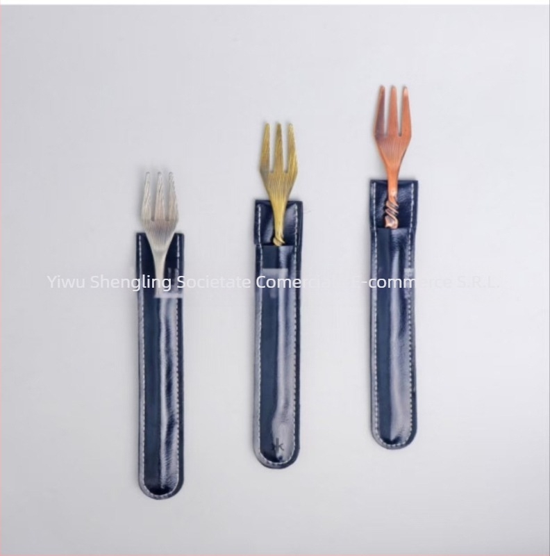 Set metalic furculițe narghilea Sheng Ling – origine Zhejiang, ambalaj 100 bucăți, fără logo