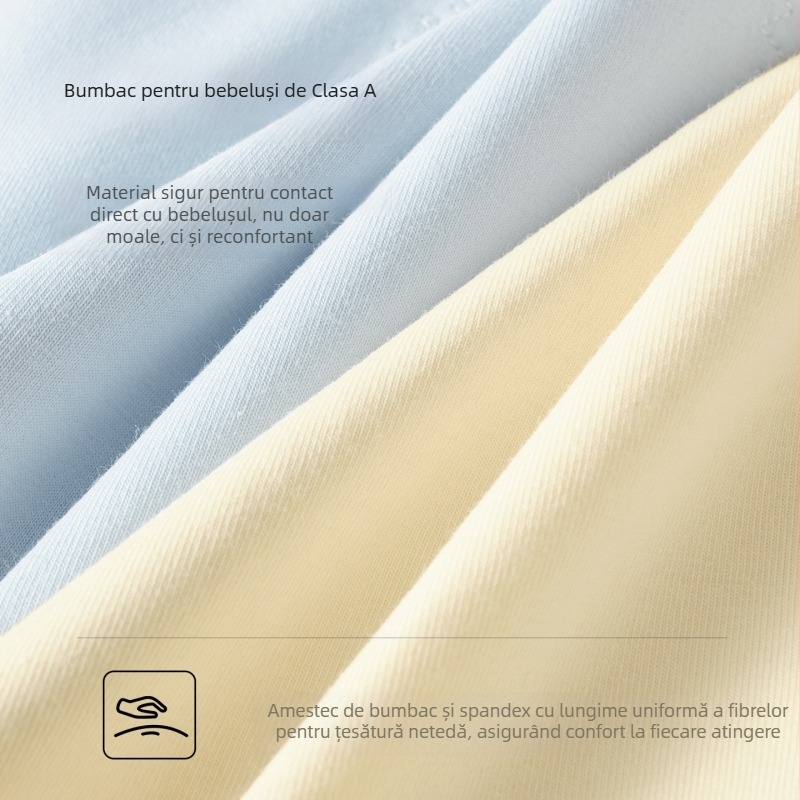 Chiloți de perioadă pentru femei, din bumbac 100%, talie înaltă, respirabili, model solid