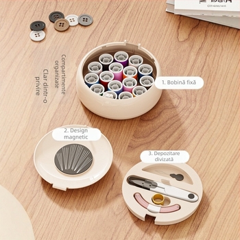 Kit de cusut Zowei, model H8333, magnetic, portabil, stil chinezesc nou