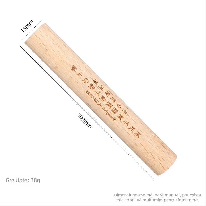 Set de curățare și întreținere pentru pipă — accesorii reutilizabile, cârpă de șters, tijă de presiune, imprimare logo disponibil