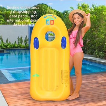 Placă de surf gonflabilă pentru copii, material PVC, jucărie de apă portabilă