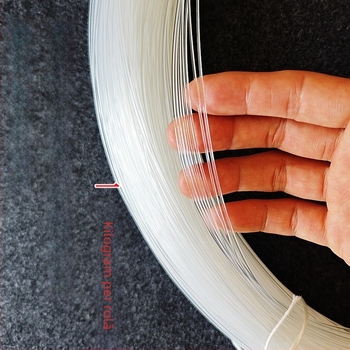 Ander linie principală de pescuit din nailon – înaltă rezistență, diametru 0.1–4.5 mm, rezistență 3–300 kg, 0.9–1.1 kg pe tambur, pentru pescuit marin și pe barcă, țesut