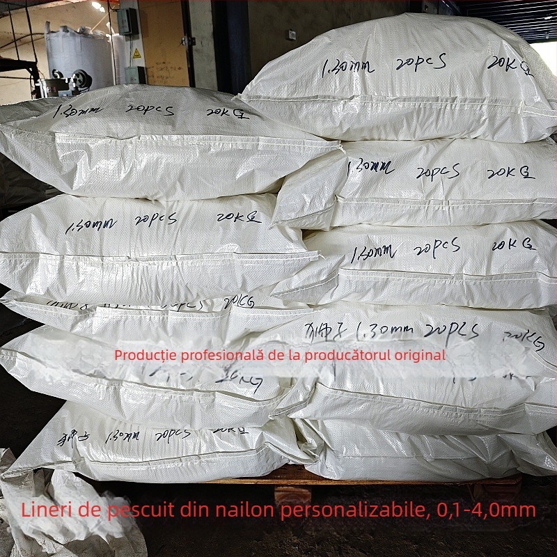 Ander linie principală de pescuit din nailon – înaltă rezistență, diametru 0.1–4.5 mm, rezistență 3–300 kg, 0.9–1.1 kg pe tambur, pentru pescuit marin și pe barcă, țesut