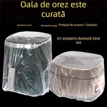 Acoperiri de praf pentru electrocasnice, din PE, transparente, 10 buc, codul produsului 4206