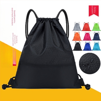 Rucsac cu șnur, capacitate mare, geantă de călătorie portabilă, personalizabilă, imprimarea logo-ului permisă, stil buzunar cu șnur, greutate 0,3 kg, toleranță 1-3 cm