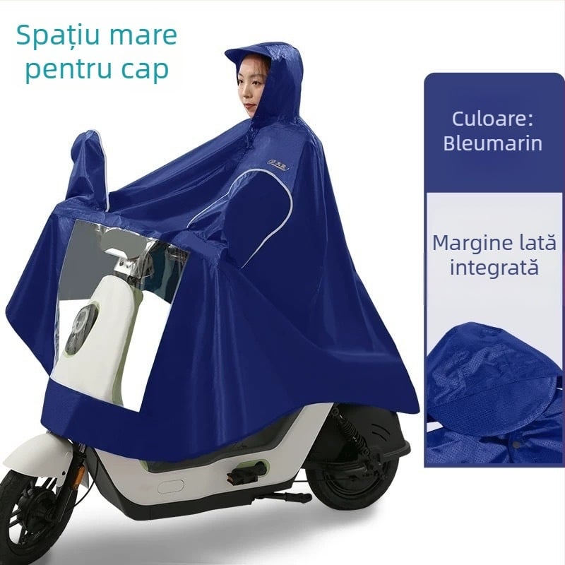 Poncă pentru vehicul electric J130, bumbac Oxford gros, imprimare siglă, personalizare disponibilă