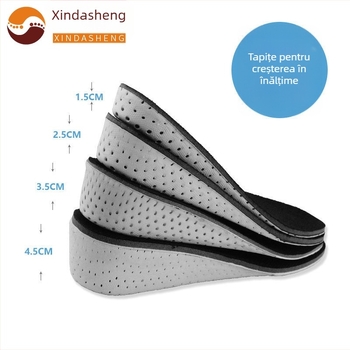 Talpă pentru încălțăminte cu spumă de memorie și creștere a înălțimii – Material: EVA; Model: XD-increased memory; Stil: talpă de creștere a înălțimii; Funcție: memorie crescută; Categoria: talpă întreagă