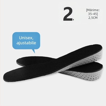 Talpă pentru încălțăminte cu spumă de memorie și creștere a înălțimii – Material: EVA; Model: XD-increased memory; Stil: talpă de creștere a înălțimii; Funcție: memorie crescută; Categoria: talpă întreagă