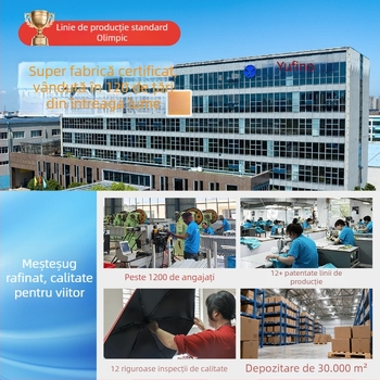 Fino umbrelă de soare – capsulă, șase brațe, deschidere manuală, UPF50+, țesătură 190T, greutate 243 g