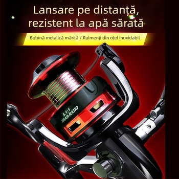 Mulinetă de spinning ANOVA, pachet de 60 bucăți, echipament de pescuit