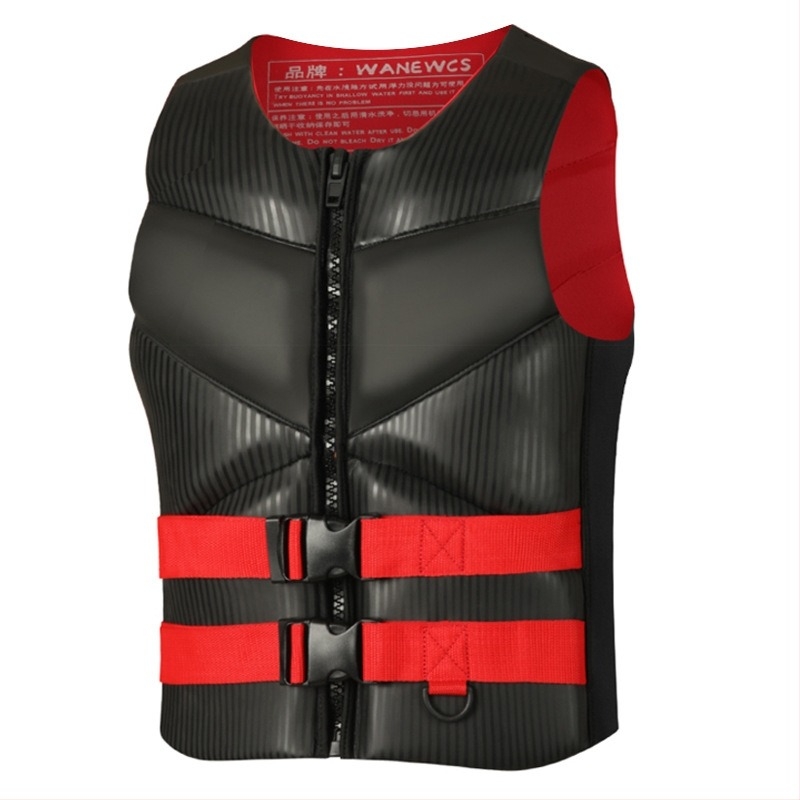 Vestă de salvare pentru sporturi nautice, flotabilitate înaltă, profil subțire, protecție anti-coliziune, model WAN-1304, personalizare disponibilă, import: Nu