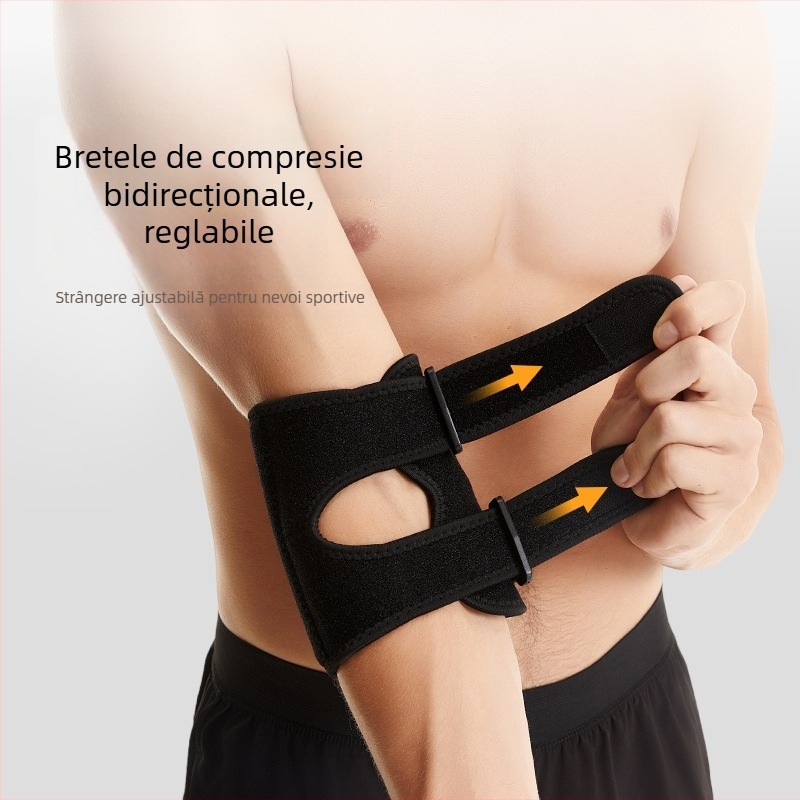Shiwei Protecții pentru cot din nylon pentru adulți, ideale pentru badminton