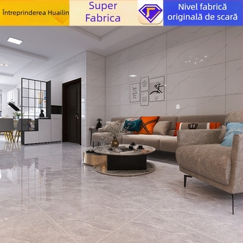 Plăci ceramice pentru pereți interiori, cu suprafață antiderapantă, model piatră, luciu glazurat, pentru baie, stil lux ușor