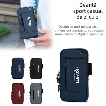 Geantă pentru braț pentru sport în aer liber – rezistentă la apă, durabilă, stil urban minimalist, RX-1781