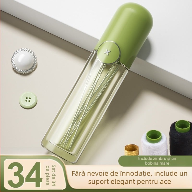Set de cusut manual, 150 de piese, greutate brută 0,5 kg, stil light luxury