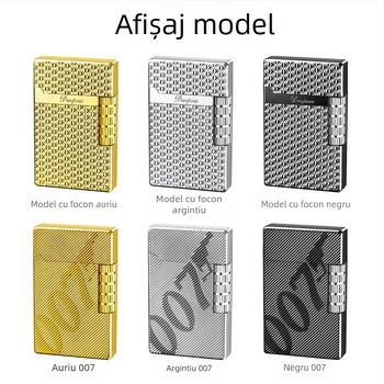 Brichetă metalică cu butan, reutilizabilă, stil minimalist japonez; cadou pentru nuntă, ziua de naștere, festival