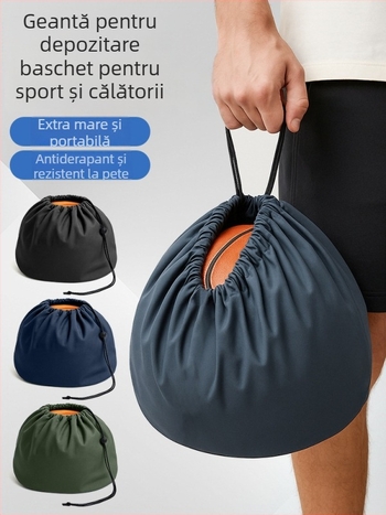Geantă de baschet pentru sporturi în aer liber — cataramă reglabilă, portabilă, pliabilă; MAKINO FOX