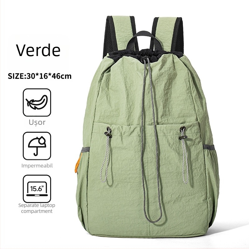 Rucsac sport Sherlock cu material impermeabil, uscare rapidă, bretea de umăr curbată, căptușeală Oxford