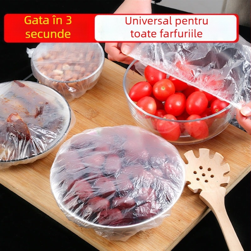 Lin Zhao Peliculă de conservare pentru frigider -60°C până la 140°C, 12+ bucăți, 12 luni de valabilitate