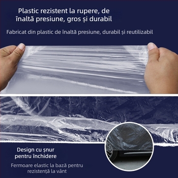 Husă de mașină de unică folosință, potrivire universală, marcă Pure Han, greutate: 0,2 kg, material: Altul.