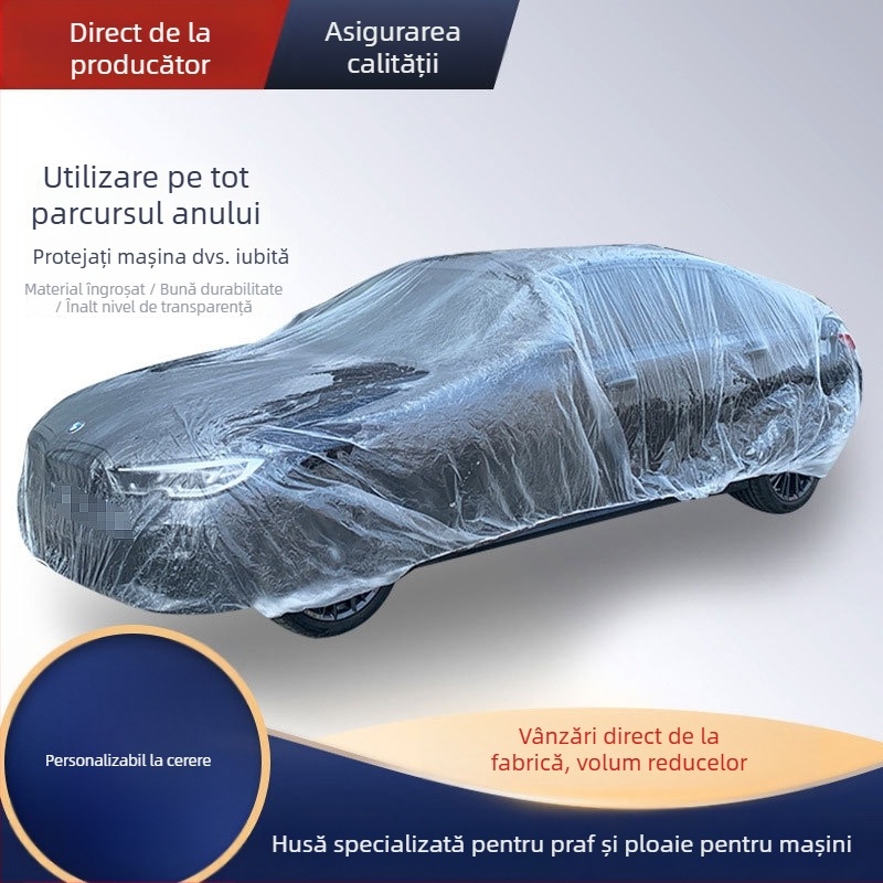 Husă de mașină de unică folosință, potrivire universală, marcă Pure Han, greutate: 0,2 kg, material: Altul.