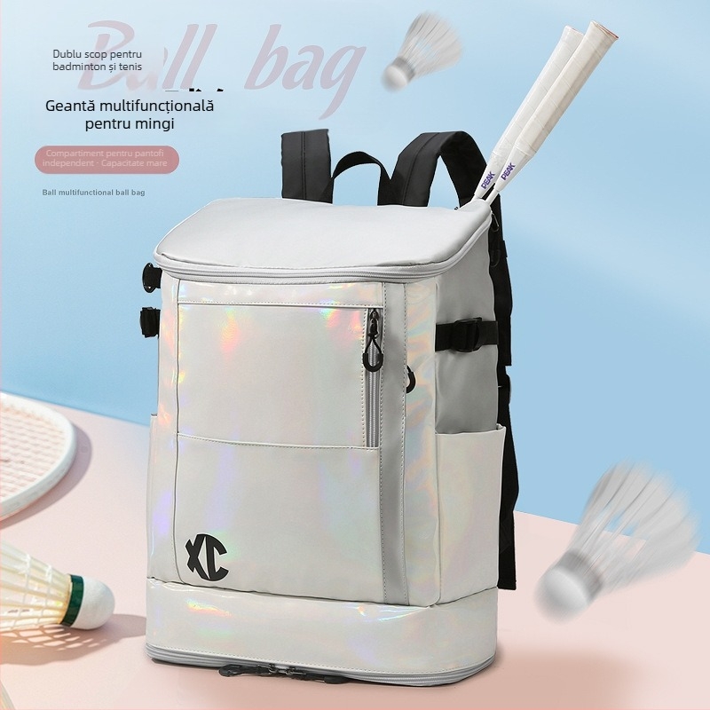 Rucsac pentru înot și fitness cu separare uscat-ud și compartiment pentru pantofi, capacitate 20-35 L, material Oxford, căptușeală din poliester, destinat pentru sporturi în aer liber