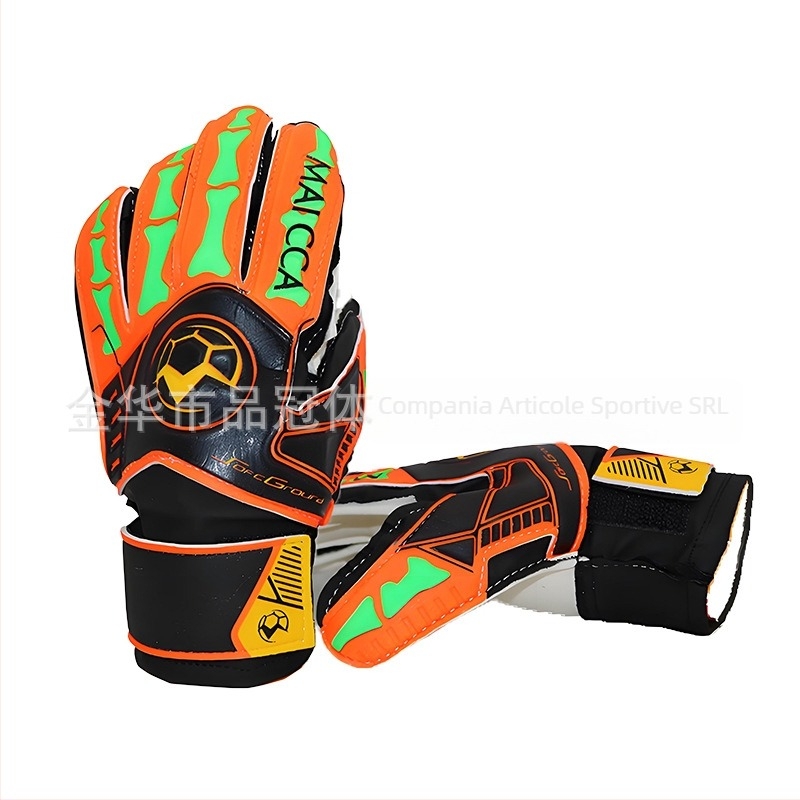 Pinguan Mănuși de Portar, Protecție pentru Degete, Latex Extra Gros, Antiderapante, Unisex pentru Fotbal (ST-848-4)
