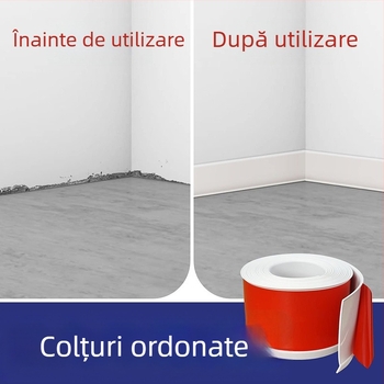 Plintă PVC, autoadezivă, impermeabilă, rezistentă la uzură, fără formaldehidă, stil modern minimalist