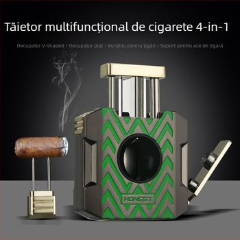 HONEST Foarfece pentru țigări cu arc în formă de V, metal, lucrate manual, personalizabile