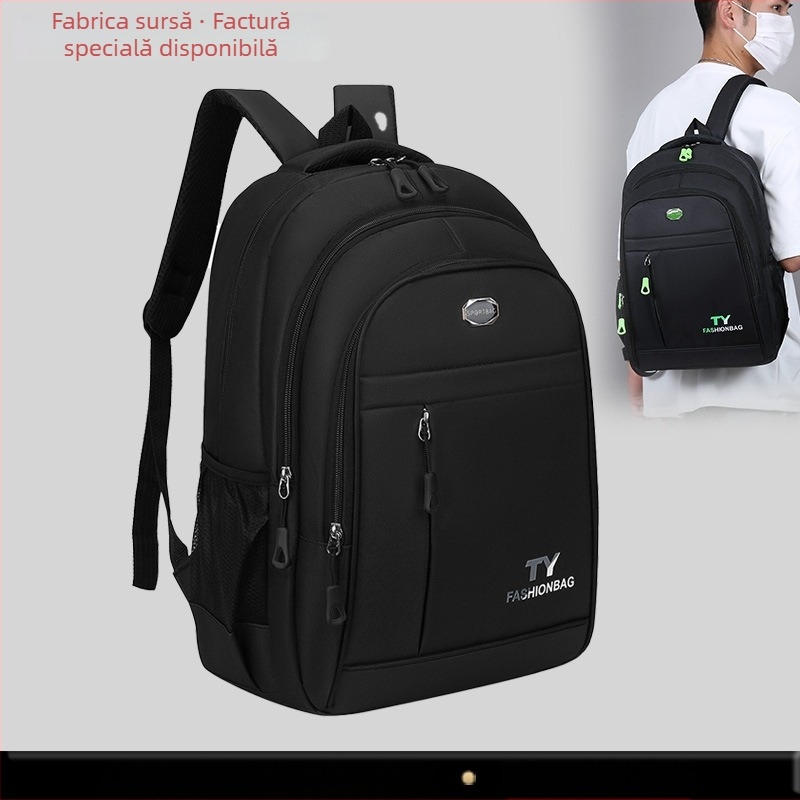 Rucsac Unisex, pentru călătorii de relaxare, din nylon, rezistent la apă, încăpător pentru laptop de 15 inch