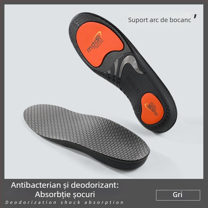 Tălpi ortopedice MDDR din PU — pentru încălțăminte sport, de piele, casual, încălțăminte caldă și de lucru