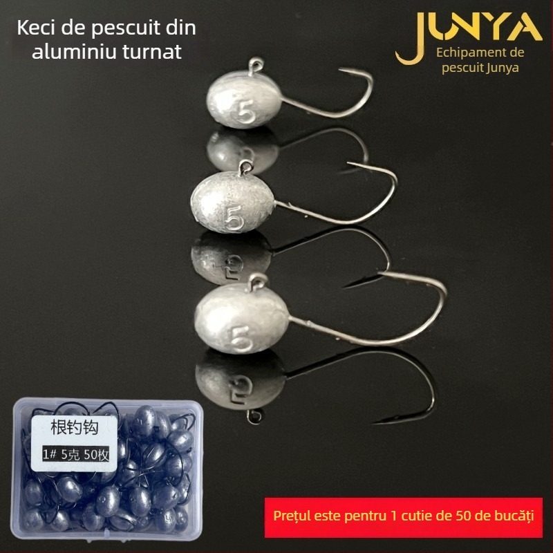 Root hook (Lead hook, barbed, Titanium Sharp) (pescuit în râu, 1.5-5 g)
