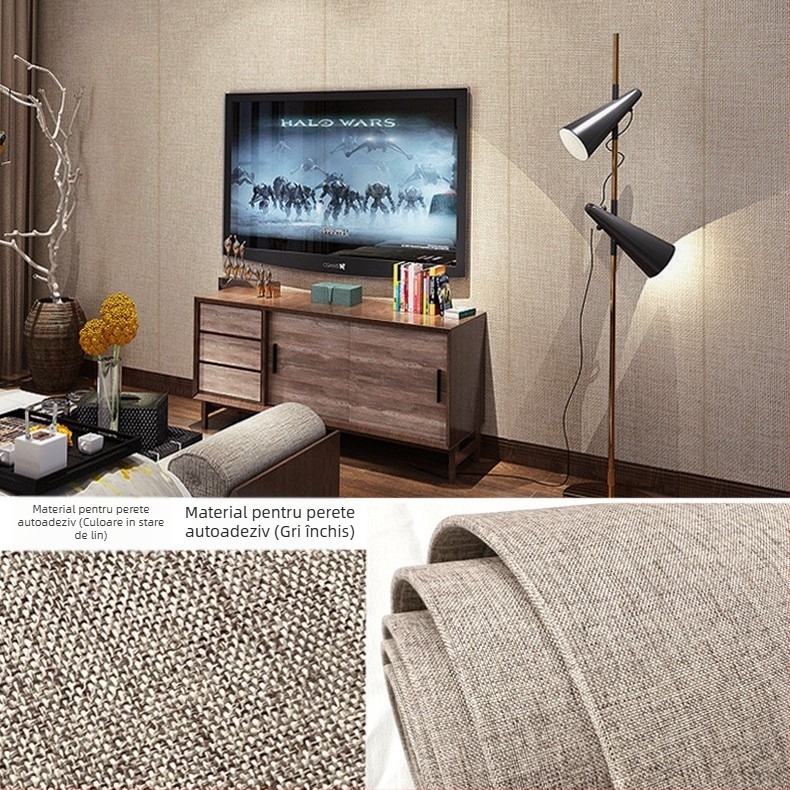 Acoperire de perete autoadezivă din spumă XPE – plăci 3D impermeabile, stil modern minimalist, 5+ bucăți, potrivite pentru living, dormitor, birou, sufragerie și hol