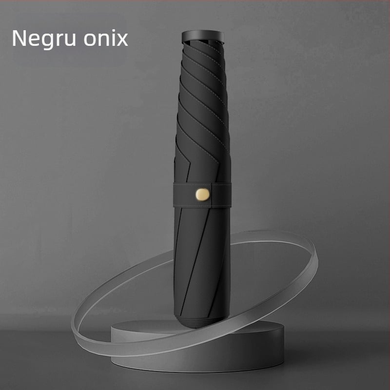 Umbrelă pliantă cu protecție UV UPF peste 50, cadru din aliaj cu 6 tijele, țesătură rezistentă la impact, deschidere și închidere manuală