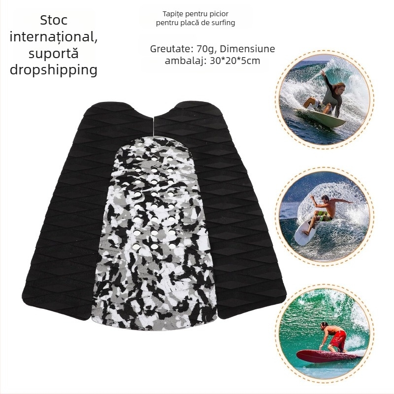 Covor frontal de tracțiune pentru placa de surf, EVA antiderapant pentru longboard și shortboard — LCO-SPORT