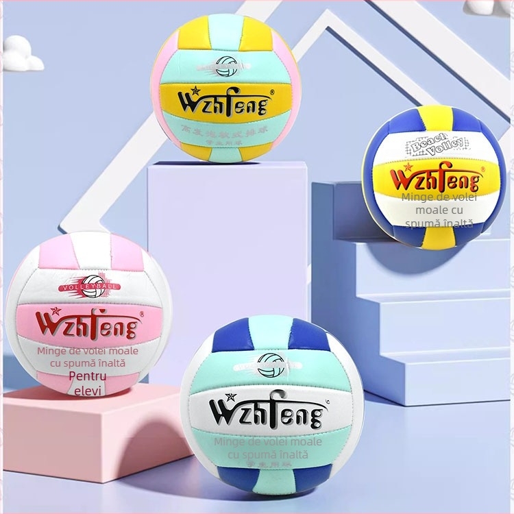 Volei Wind of the King Nr.5 pentru plajă – Material din spumă, cusut cu mașina, logo tipărit, personalizabil