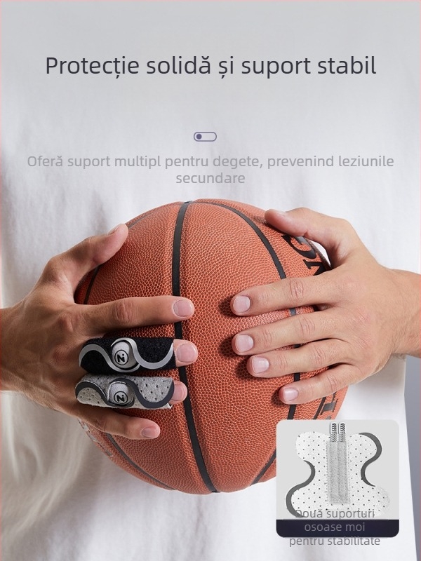 Tachini Protecție deget pentru baschet – material Lycra, potrivire universală