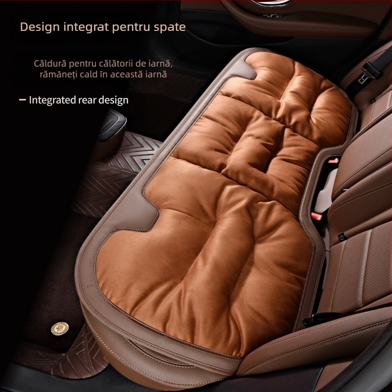 Perne de scaun auto - suprafață: tricot lână; umplutură: flanelă bumbac; iarnă; set de trei piese