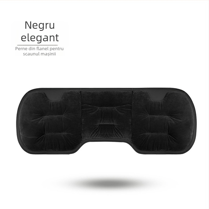 Perne de scaun auto - suprafață: tricot lână; umplutură: flanelă bumbac; iarnă; set de trei piese