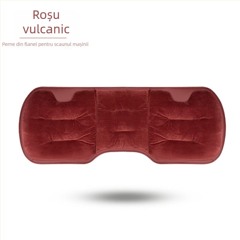 Perne de scaun auto - suprafață: tricot lână; umplutură: flanelă bumbac; iarnă; set de trei piese