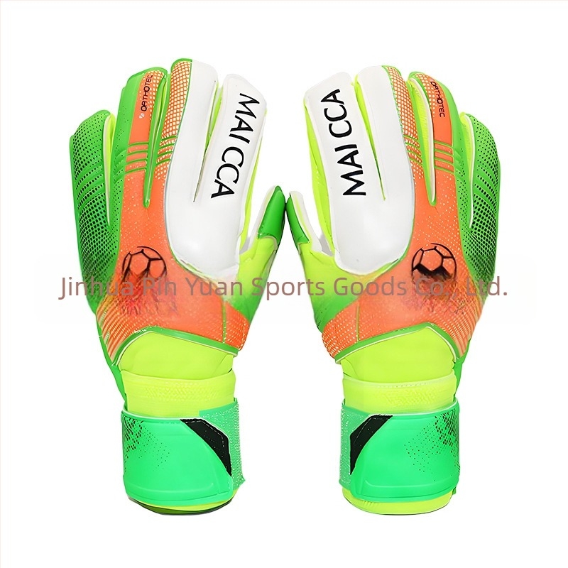 Mănuși de portar pentru copii, latex cu protecție a degetelor, ST-828-2, Pinguan, antrenament de fotbal